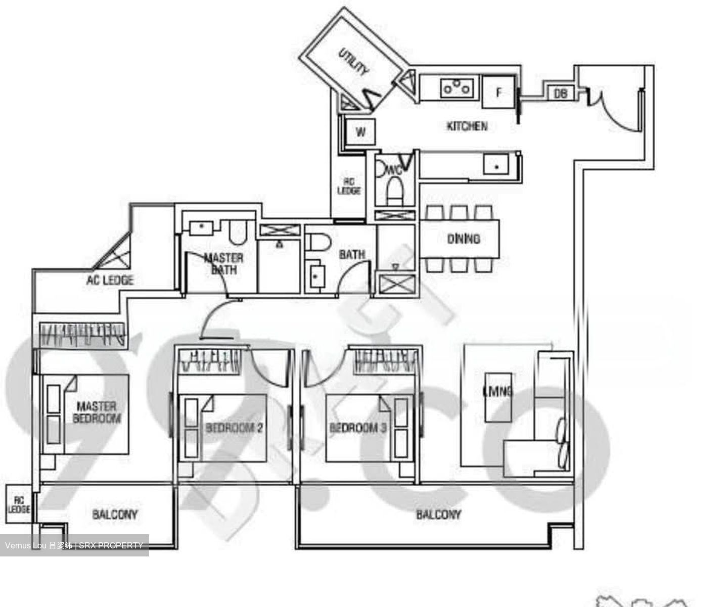 Thomson Three (D20), Apartment #558145171
